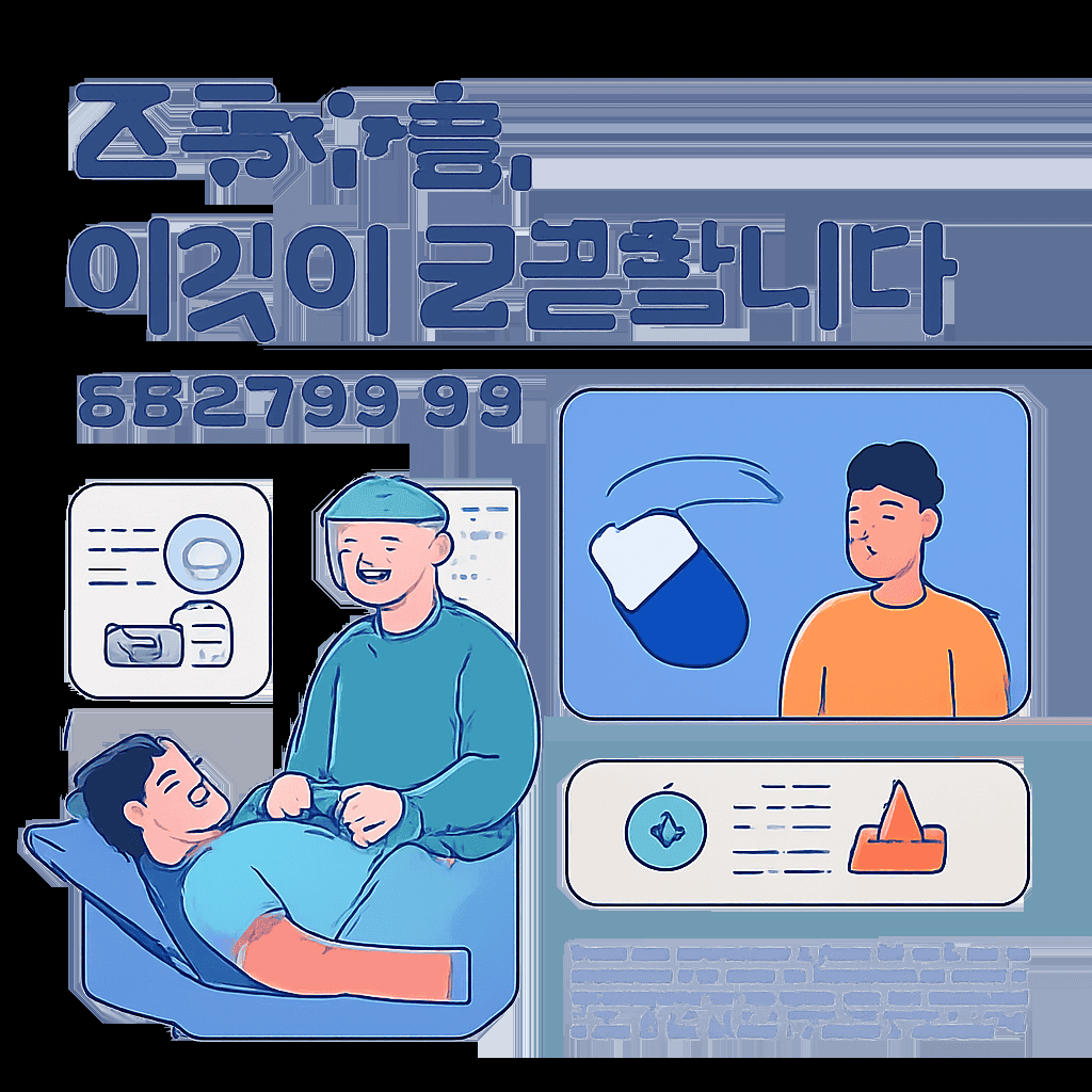 "조루수술, 이것이 궁금합니다: 안전성과 회복 과정": "수술 과정에서의 안전성, 통증, 부작용 등에 대한 환자들의 궁금증을 해소하고, 수술 후 회복 과정과 주의사항을 상세히 안내합니다. 실제 수술 후기나 경험담을 인용하여 현실적인 정보를 제공하고, 불안감을 줄여줍니다. 의료 전문가의 입장에서 신뢰할 수 있는 정보를 전달합니다.", 1 image 22
